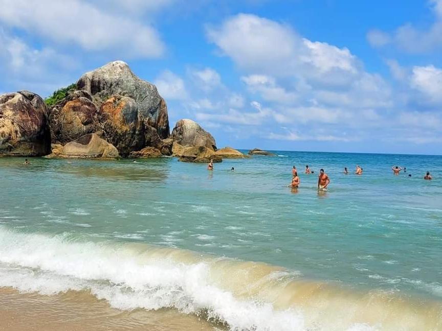 Apartamento Na Praia Da Enseada, 100 Mt Praia Sao Francisco do Sul Exterior photo